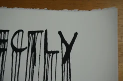 Perfectly Imperfect - 2015 Hijack Poster Street Art Brainwash Mr Brainwash