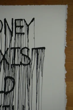 Mr Brainwash If Money Didn't Exist Would You Still Chase Your Dream - 2015 Hijack Poster Stre