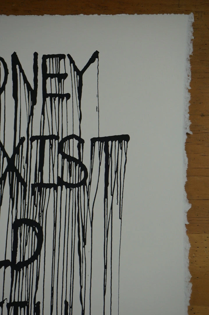 Mr Brainwash If Money Didn't Exist Would You Still Chase Your Dream - 2015 Hijack Poster Stre