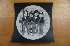 Ramonkeys - 2016 Mosher The Ramones Poster Chicago Street Artist