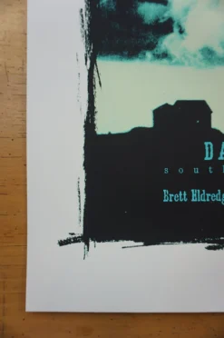 Darius Rucker - 2015 Billy Perkins Poster Austin Texas Cedar Park Center Gig Posters