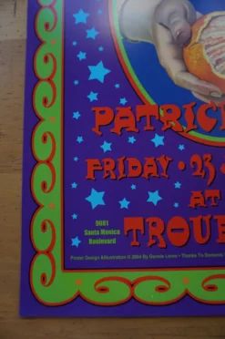 The Thrills - 2004 Dennis Loren Poster Patrick Park Troubadour Gig Posters