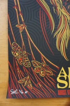 Alabama Shakes - 2016 Todd Slater Poster Taos AP Kit Carson Park Gig Posters