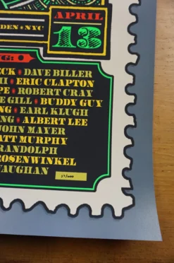 Crossroads Guitar Festival - 2013 Ron Donovan, Chuck Sperry Poster Stamp Eric Clapton