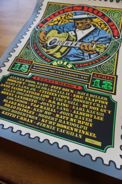 Crossroads Guitar Festival - 2013 Ron Donovan, Chuck Sperry Poster Stamp Eric Clapton