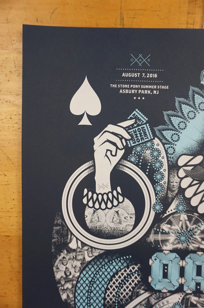 Oar - 2016 Delicious Design League Poster Asbury Park