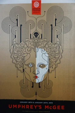 Umphrey's McGee - 2016 Delicious Design League Poster Madison Gig Posters