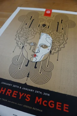 Umphrey's McGee - 2016 Delicious Design League Poster Madison Gig Posters