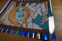 Queens Of The Stone Age - 2013 Jermaine Rogers Poster S/N Nashville FOIL