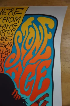 Queens Of The Stone Age - 2013 Jermaine Rogers Poster Indianapolis REGULAR ED