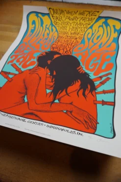 Queens Of The Stone Age - 2013 Jermaine Rogers Poster Indianapolis REGULAR ED