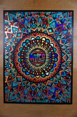 Wilco - 2015 Nate Duval Poster Red Rocks Morrison, CO