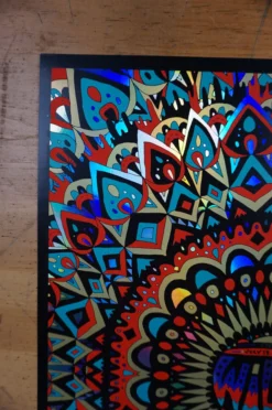 Wilco - 2015 Nate Duval Poster Red Rocks Morrison, CO