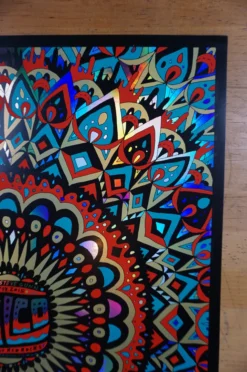 Wilco - 2015 Nate Duval Poster Red Rocks Morrison, CO