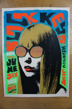 Gig Posters The Black Keys - 2015 Nate Duval Poster New York Mountain Jam