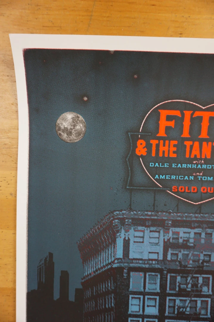Fitz And The Tantrums - 2012 Jon Smith Poster Seattle Showbox Gig Posters