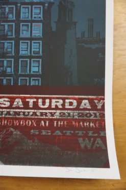 Fitz And The Tantrums - 2012 Jon Smith Poster Seattle Showbox Gig Posters