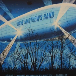 Dave Matthews Band - 2015 Methane Poster Rogers, Arkansas AP