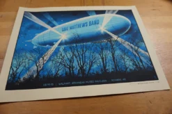 Dave Matthews Band - 2015 Methane Poster Rogers, Arkansas AP