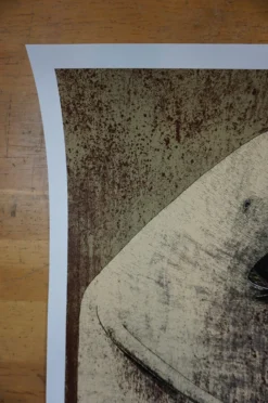 Hunger - 2015 Bisser Poster Street Art Screen Print