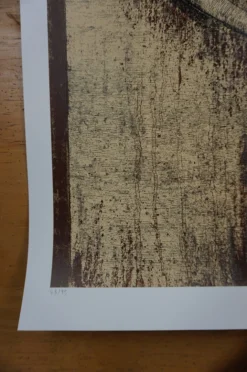 Hunger - 2015 Bisser Poster Street Art Screen Print