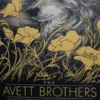The Avett Brothers - 2016 John Vogl Poster Simsbury, CT Meadows Gig Posters