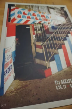 Alabama Shakes - 2013 Kii Arens Poster Cary, NC Booth Amph. Gig Posters