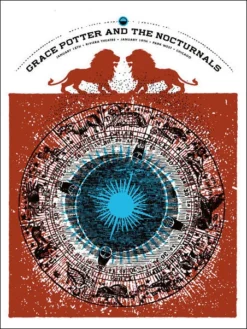 Grace Potter - 2013 Aesthetic Apparatus Poster Chicago, IL