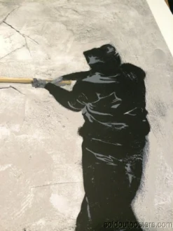 The Beating Heart 2014 Hijack Poster Street Art Print Graffiti MBW Mr. Brainwash Mr Brainwash