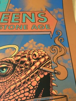 Queens Of The Stone Age Justin Hampton Poster Print QOTSA Portland, COPPER Ed