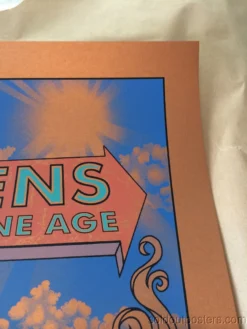 Queens Of The Stone Age Justin Hampton Poster Print QOTSA Portland, COPPER Ed
