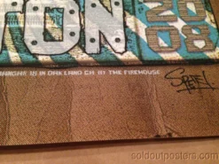 Eric Clapton - 2008 Ron Donovan Firehouse Poster US/Europe Tour North America Gig Posters