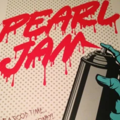 Pearl Jam - 2013 D*Face Dface Poster Print Seattle, WA 1st Edition, Show Gig Posters