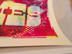 Jared Conner JIM JAMES - 2013 Jared Connor Poster Print Austin City Limits ACL Moody S/N