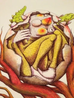 SURVIVAL 05 - 2013 Zed1 Poster Print Art Print Ed. Of 20 Hand Embellished S/N