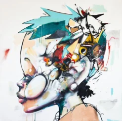 My Secrets Keep Secrets - 2012 Hebru Brantley Poster Print Street Art FRAMED Art Prints