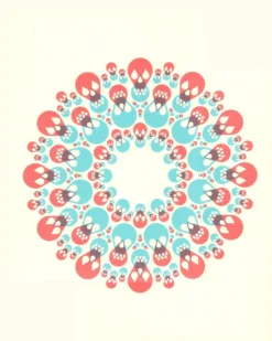 Art Prints Teardrops - 2016 Sean Mort Poster BONES Art Print