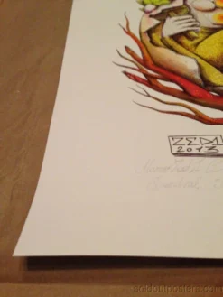 SURVIVAL 05 - 2013 Zed1 Poster Print Art Print Ed. Of 20 Hand Embellished S/N