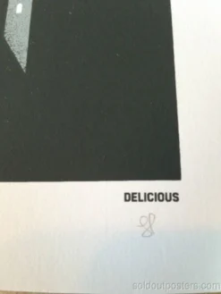 MS MR - 2013 Delicious Design Poster Print Chicago, IL Lincoln Hall 9/30/2013