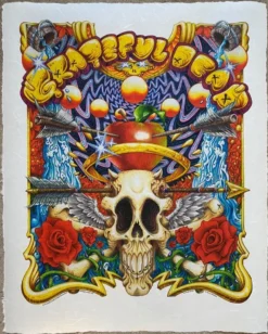 St Stephen - 2020 AJ Masthay Poster Grateful Dead Moenkopi Unryu Edition