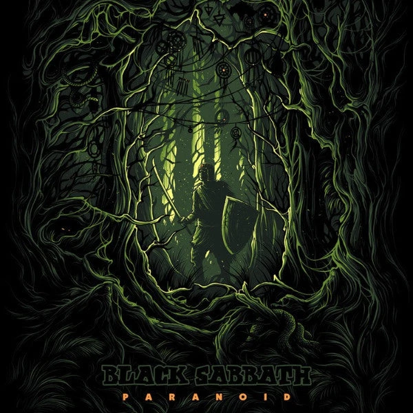 Black Sabbath - 2017 Dan Mumford Poster Paranoid VARIANT