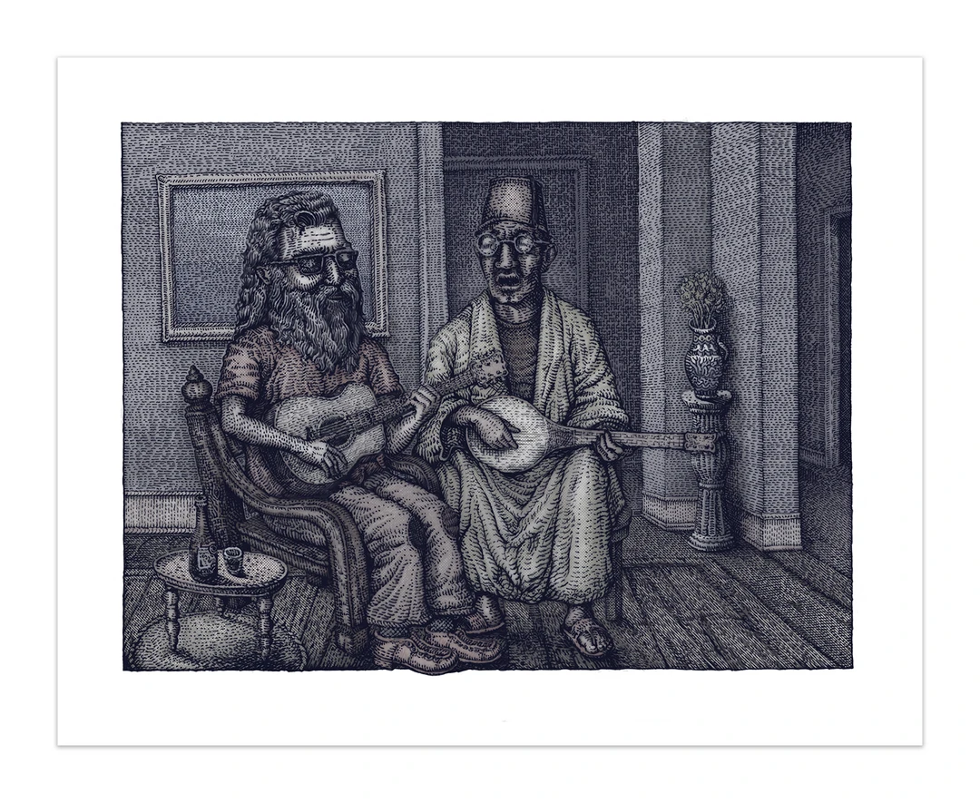 Champions Compose Variant - 2020 David Welker Poster, Art Print With COA