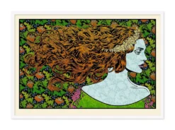 Dryad - 2016 Chuck Sperry Poster FRAMED NYCC Spoke Art