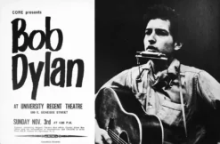 Sold Out Posters Bob Dylan - 1963 University Regent Theatre Poster Syracuse New York CORE 1st