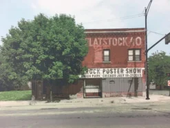 Flatstock 40 - 2013 Dan MacAdam Crosshair Poster Chicago, IL Union Park