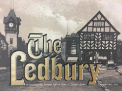 Gig Posters The Ledbury - 2013 Dan MacAdam Crosshair Poster Art Print