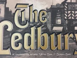 Gig Posters The Ledbury - 2013 Dan MacAdam Crosshair Poster Art Print