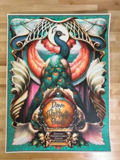 Dave Matthews Band - 2021 N.C. Winters Poster Saratoga, NY 9/18 Gig Posters