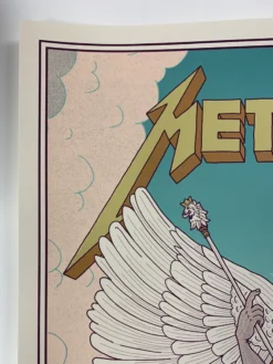 Metallica - 2019 Tyler Skaggs Poster Prague, Praha Gig Posters