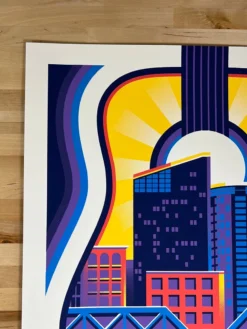 Billy Strings - 2021 2022 Mike Tallman Poster Grand Rapids, MI NYE AP Gig Posters